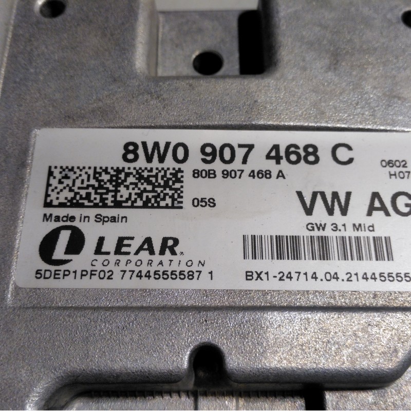 8W0 907 468 C Steuergerät von Volkswagen