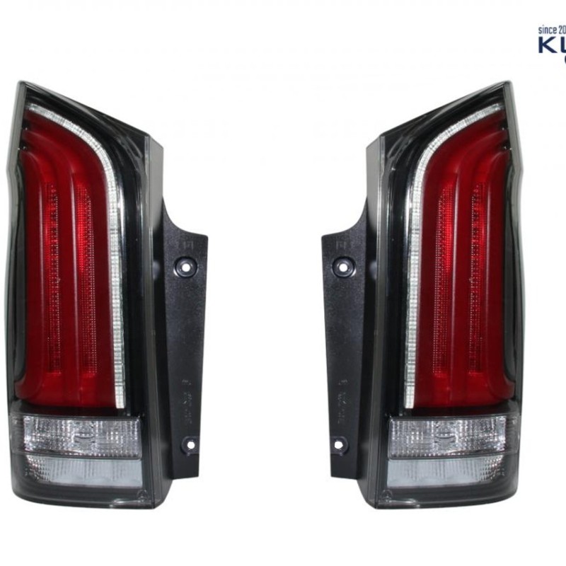 KUFATEC Komplettset LED-Heckleuchten für Mercedes Benz Vito eVito BR447 Mopf II mit Flügeltüren