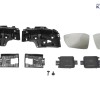 KUFATEC Spurwechselassistent inkl. Ausparkassistent für VW T-Cross C11, D31