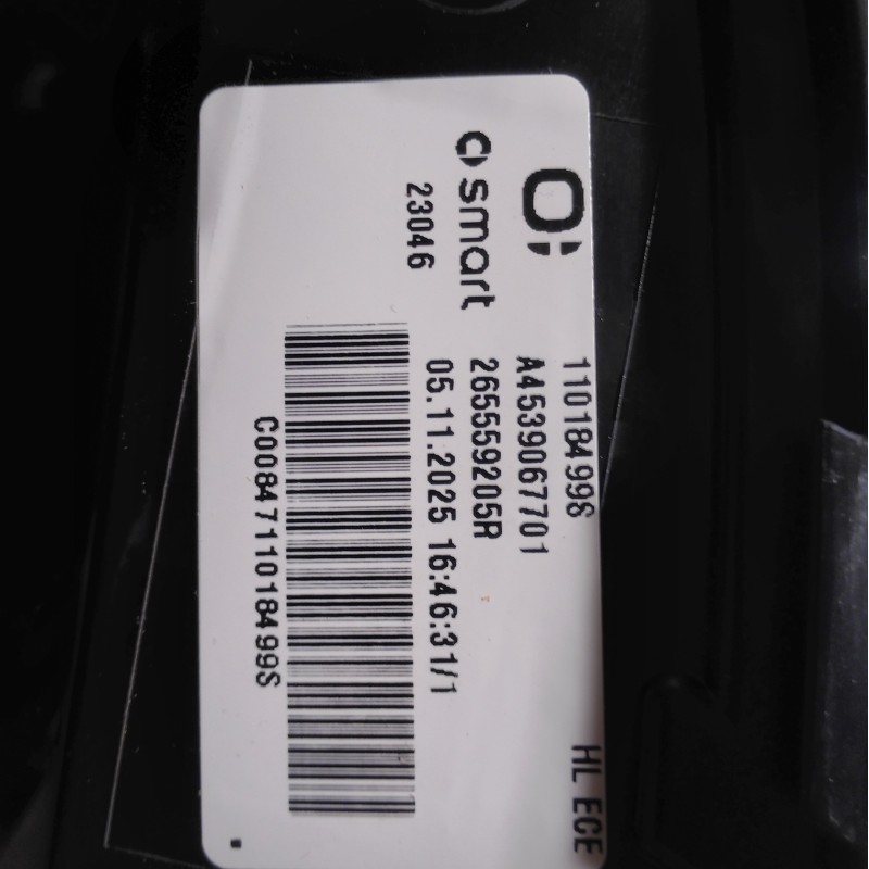 LED Rückleuchte für Smart 453