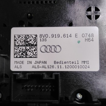8V0 919 614 E Bedieneinheit Audi A3 8V MMI High-mit Keyless von Volkswagen