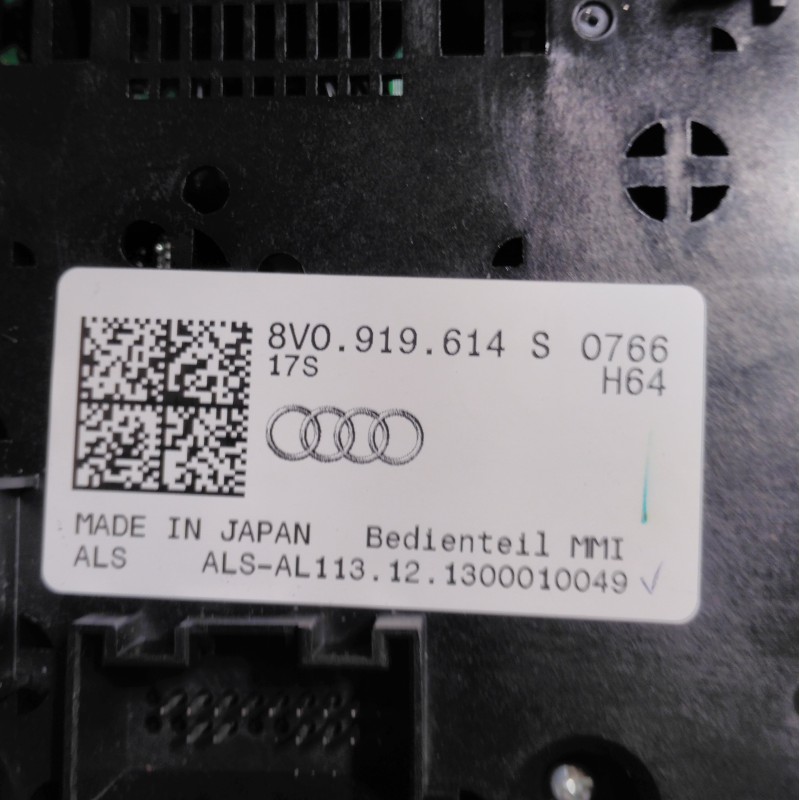Bedieneinheit Audi A3 8V MMI High