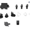 KUFATEC Komplettset PDC Einparkhilfe Heck für Smart FourTwo / FourFour 453