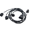 KUFATEC Komplettset APS+ (plus) optische Anzeige MMI Front für Audi A6 4F