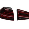 KUFATEC Komplettset LED-Heckleuchten für VW Golf 7 mit dynamischen Blinker