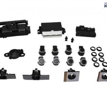 KUFATEC Komplettset Park Pilot Front + Heck inkl. OPS für VW T-Roc A11, D11, AC7, AC8