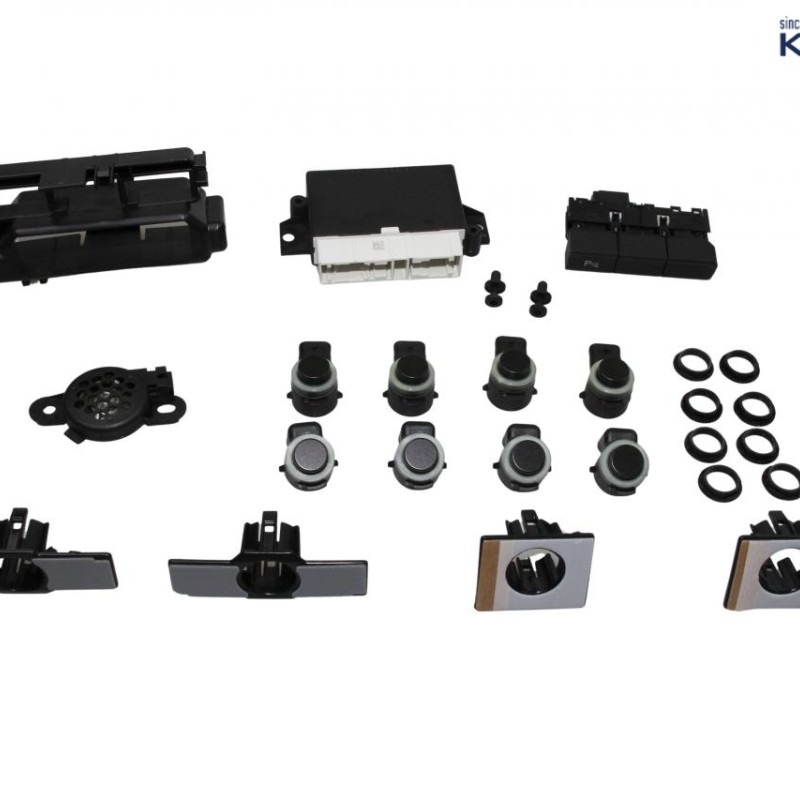 KUFATEC Komplettset Park Pilot Front + Heck inkl. OPS für VW T-Roc A11, D11, AC7, AC8