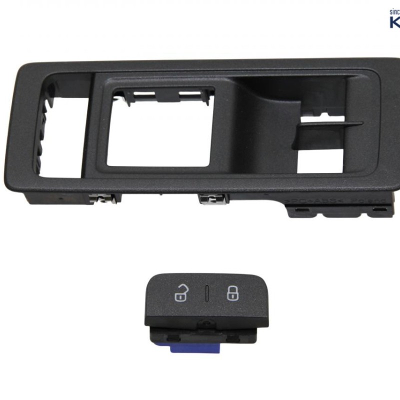 KUFATEC Komplettset Zentralverriegelung Safe Lock ZV-Taster Fahrertür für VW T6 SG