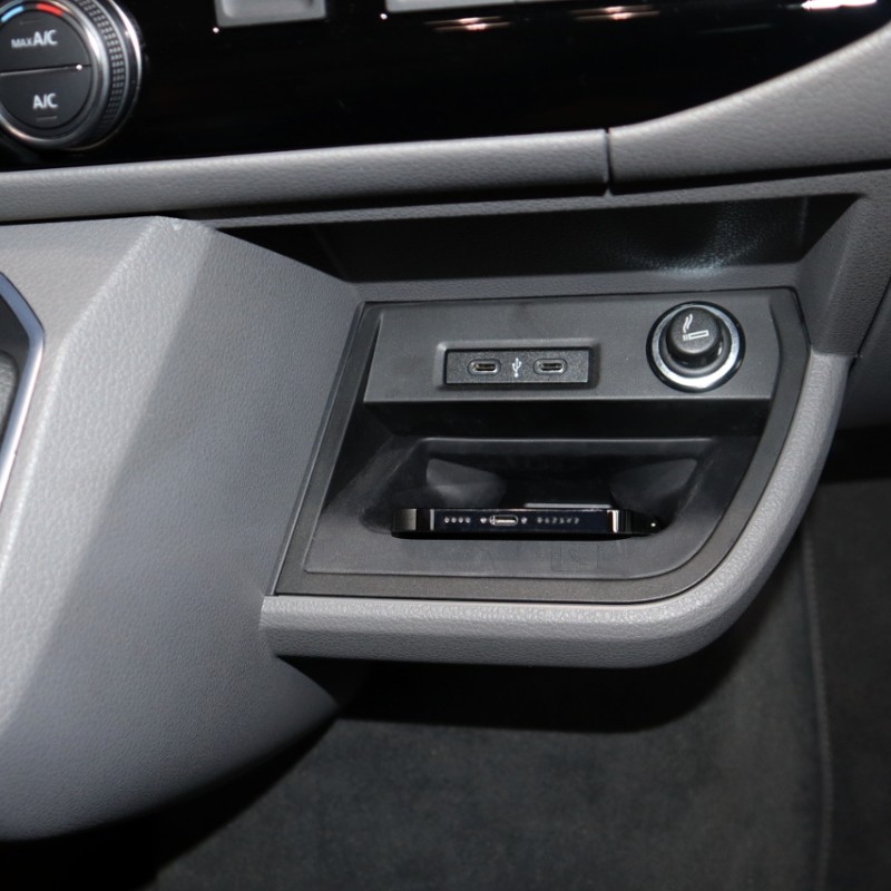 KUFATEC Komplettset Phone Box induktives Laden für VW T6.1 SH