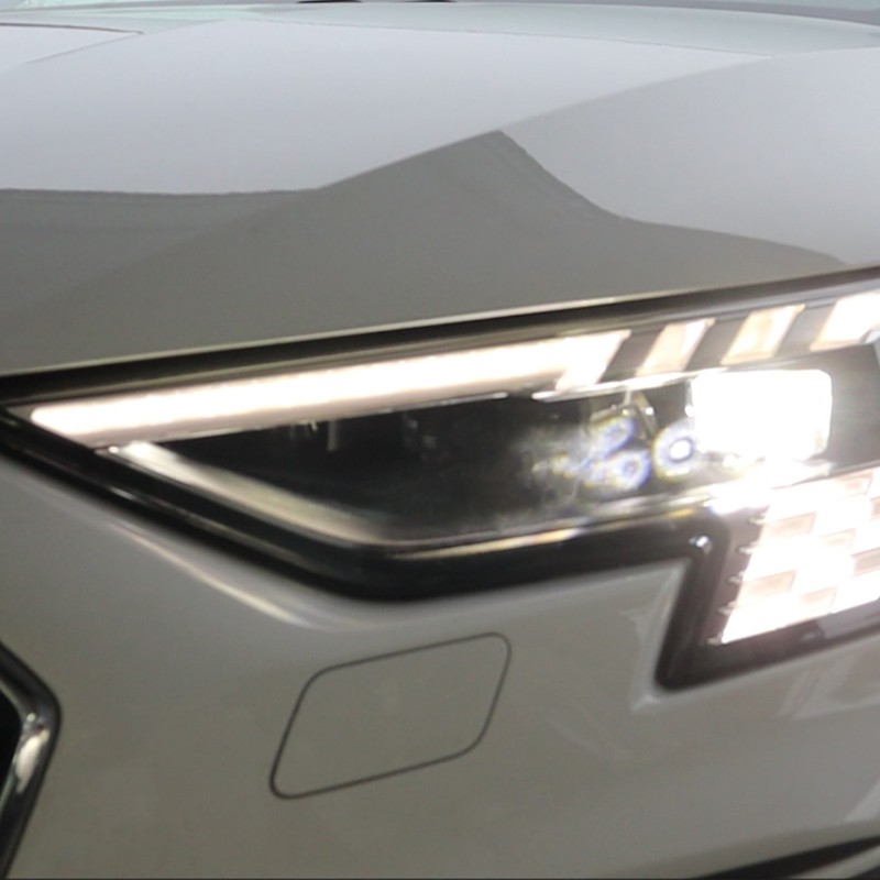 KUFATEC LED Matrix Scheinwerfer mit LED TFL und dynamischen Blinker für Audi A3 8Y
