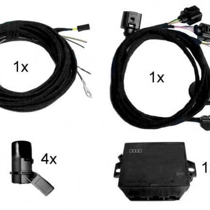 KUFATEC Komplettset Audi Parking System APS Heck für Audi A5 8T