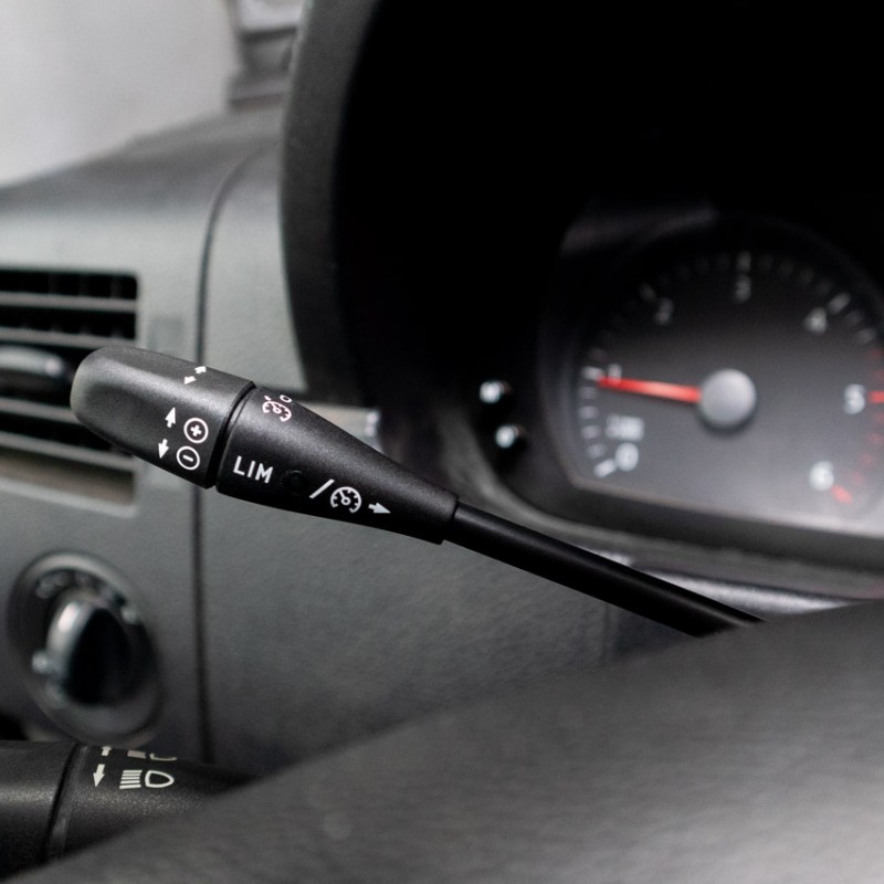 KUFATEC Komplettset GRA (Tempomat) nachrüsten mit Limiter für VW Crafter 2E inkl. Codierdongle