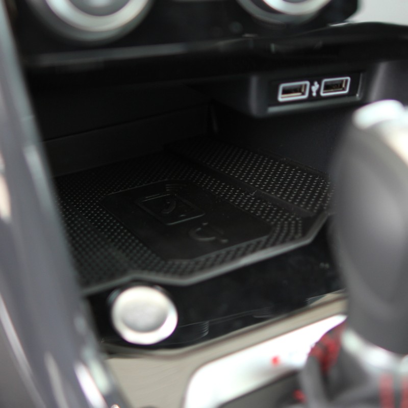 KUFATEC Komplettset Phone Box induktives Laden für VW T-Roc A11, D11, AC7, AC8