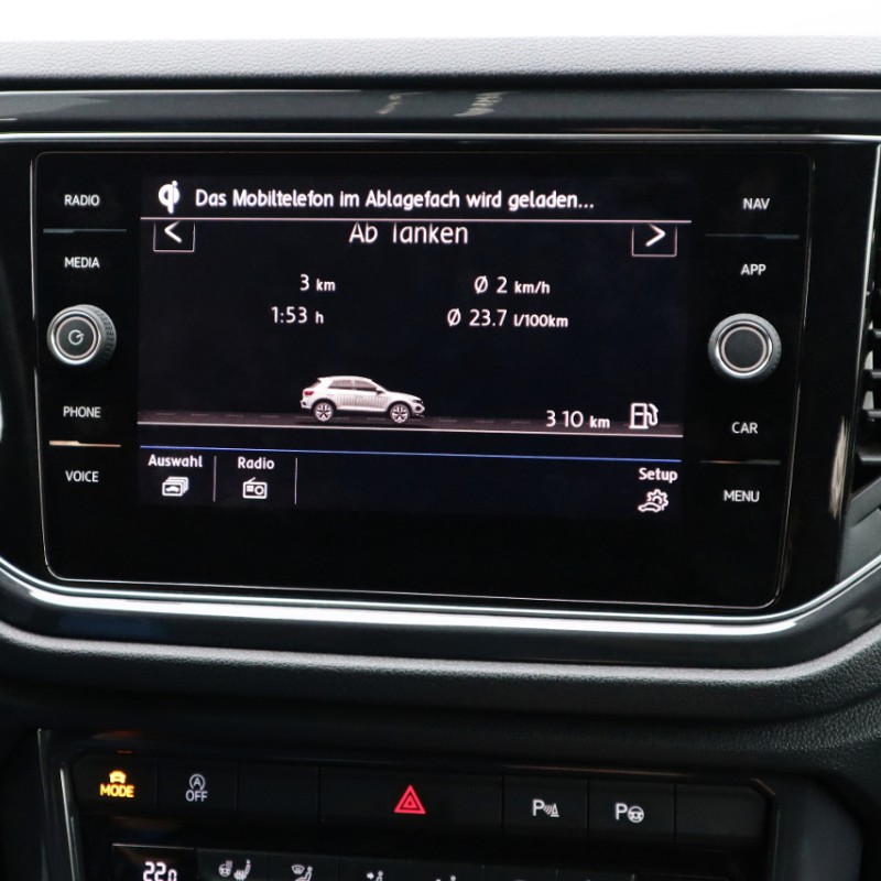 KUFATEC Komplettset Phone Box induktives Laden für VW T-Roc A11, D11, AC7, AC8