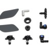 Komplett-Set Scheinwerferreinigungsanlage (SRA) für VW Polo 6R