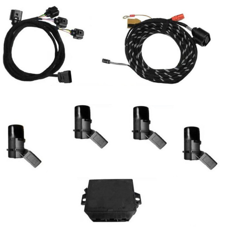 KUFATEC Komplettset APS+ plus (optische Anzeige MMI) für Audi Q7 4L