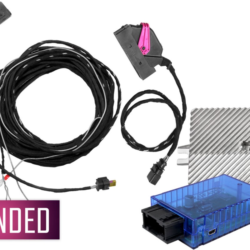 KUFATEC Komplettset Active Sound inkl. Sound Booster für Audi A6, A7 4G