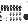 KUFATEC Komplettset APS+ plus (optische Anzeige MMI) Front & Heck für Audi A6 4F