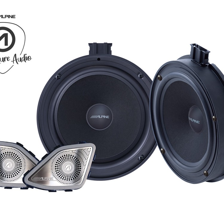 Alpine 2-Wege-Lautsprecher Set Adventure Audio für T6.1 SH