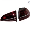 KUFATEC Komplettset LED-Heckleuchten für VW Golf 7 - Standard, abgedunkelt R-Golf
