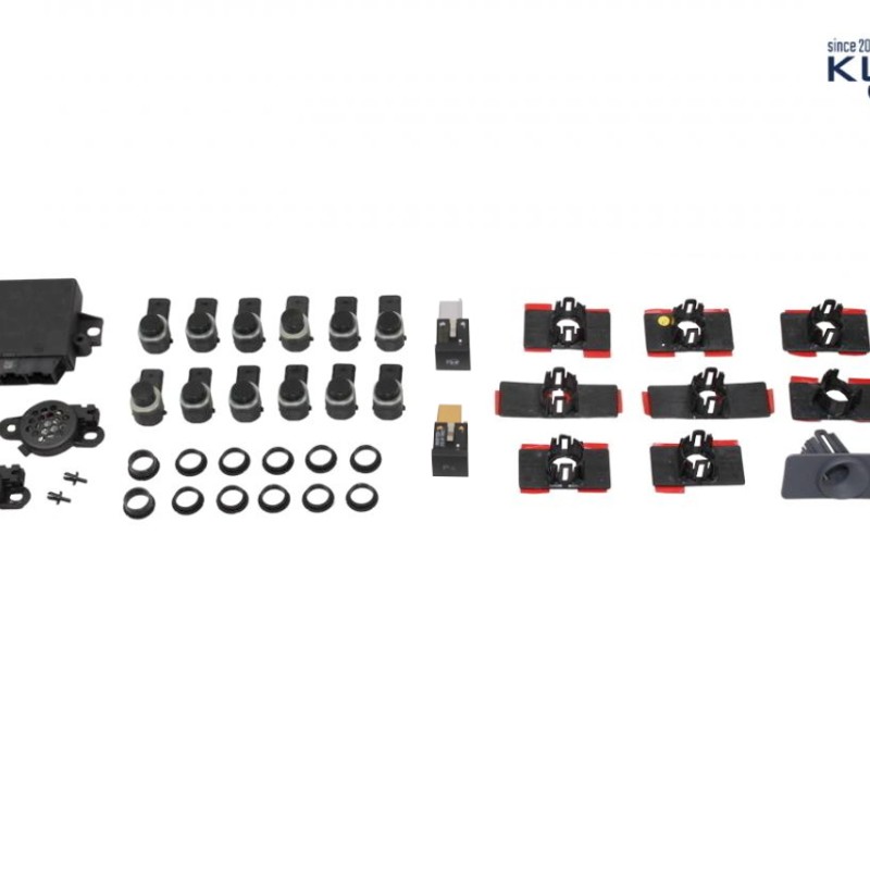 KUFATEC Park Assist inkl. Park Pilot Front + Heck für VW EOS