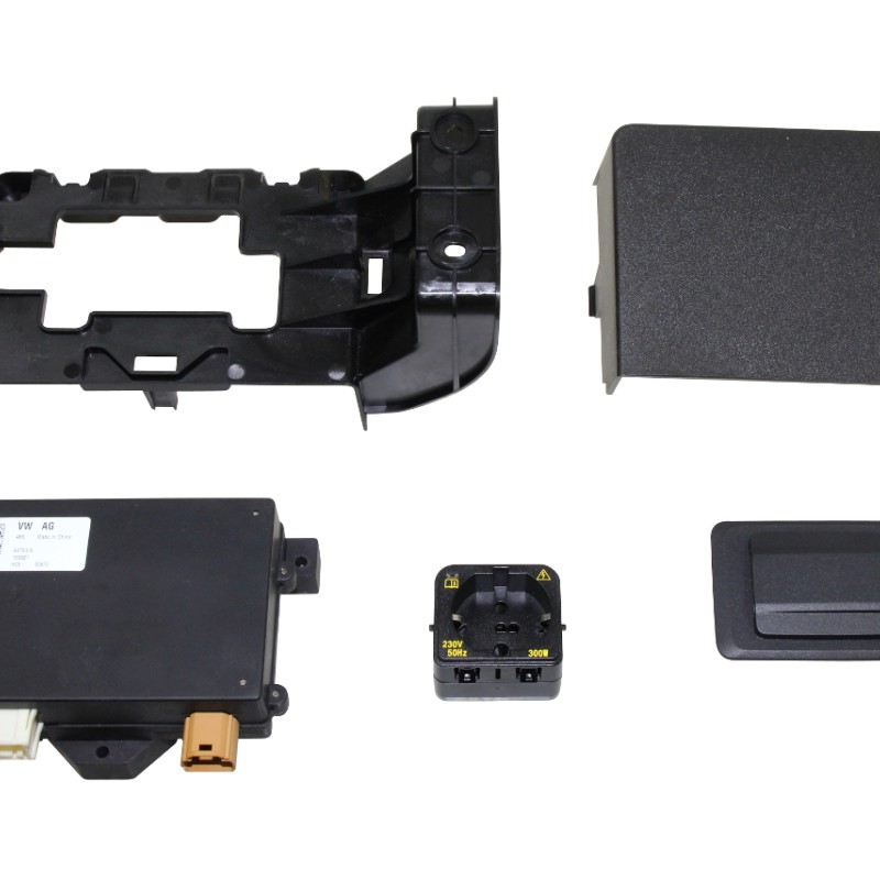 KUFATEC Komplettset 230 Volt Steckdose für VW Caddy SB
