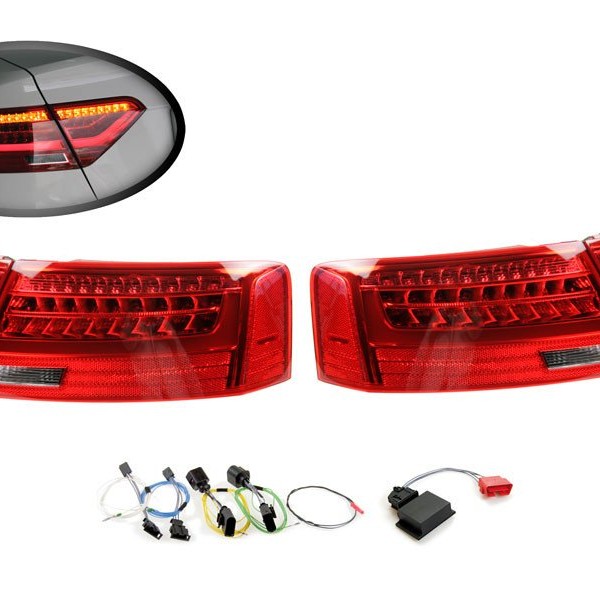 KUFATEC Komplettset LED-Heckleuchten für Audi A5, S5 Facelift