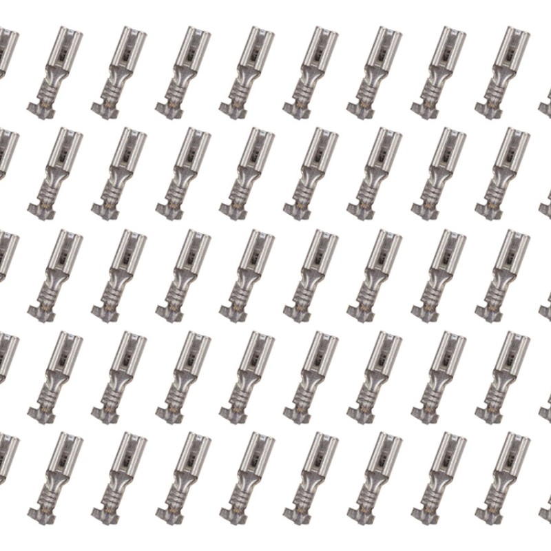 Flachstecker mit Rastnase 2.8 mm, 0.50 - 1.50 mm²