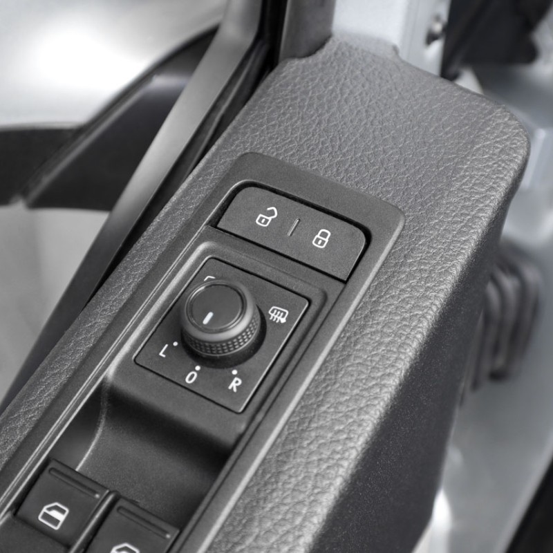 KUFATEC Komplettset Zentralverriegelung Safe Lock ZV-Taster Fahrertür für VW T5