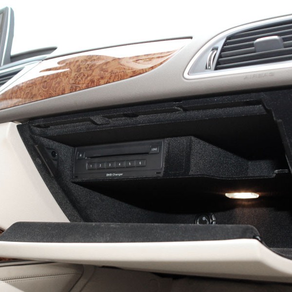 KUFATEC DVD-Wechsler Komplettset für Audi A6, A7 4G - für Navi plus 7UG