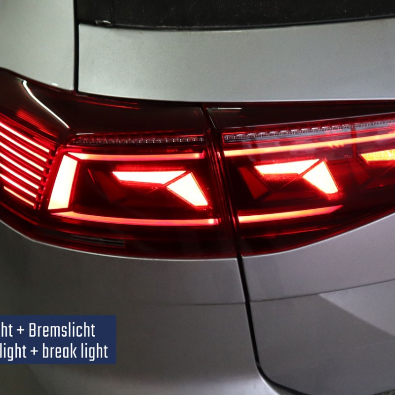 KUFATEC Komplettset Nachrüstung originale Highline LED-Rückleuchten / Heckleuchten für VW Passat CB5