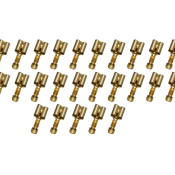 FASTIN-FASTON Steckhülse Messing blank 0,5 - 1,5 mm²