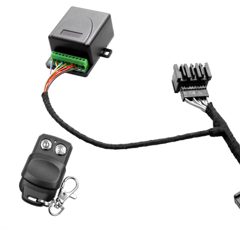KUFATEC Komplettset Active Sound inkl. Sound Booster, Sound-Aktuator Mini für Tesla S P90D