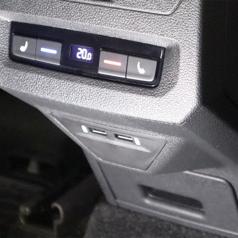 KUFATEC Komplettset USB Hub für VW Touran 5T