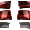 KUFATEC Komplettset LED Facelift Heckleuchten mit dynamischen Blinklicht für Audi A6 4G Avant