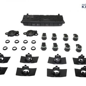 KUFATEC Komplettset APS+ plus (optische Anzeige) Front & Heck für Audi A4 8W
