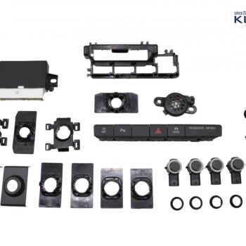 KUFATEC Komplettset Park Pilot Front + Heck für VW T-Cross C11