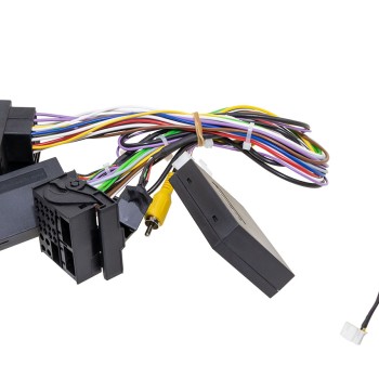 KUFATEC Adapter Set Rückfahrkamera High für VW T5 mit Alpine Navigation