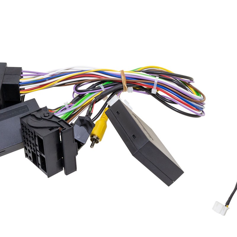 KUFATEC Adapter Set Rückfahrkamera High für VW T5 mit Alpine Navigation
