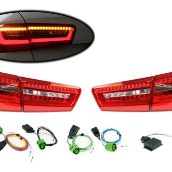 KUFATEC Komplettset LED-Heckleuchten für Audi A6 Avant (4G)