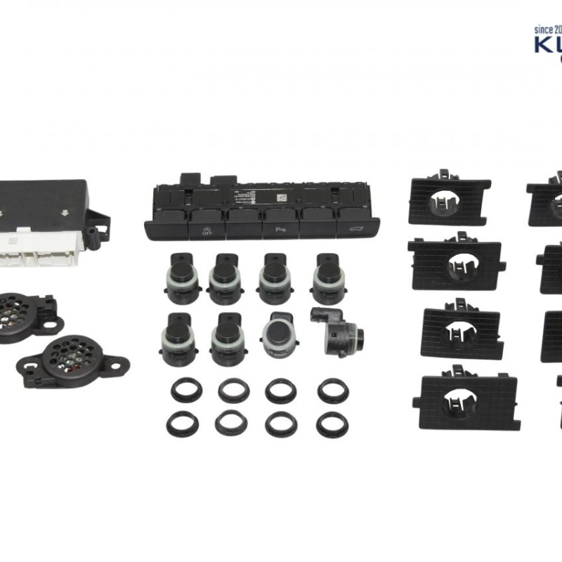 KUFATEC Komplettset Park Pilot Front + Heck inkl. OPS für VW Touran 5T