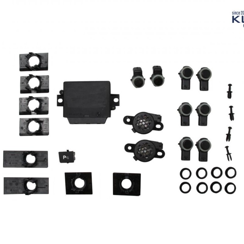 KUFATEC Komplettset Park Pilot Front & Heck inkl. OPS für VW T6 SG