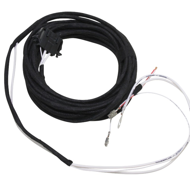 KUFATEC Komplettset 230 Volt Steckdose VW Tiguan AD1, AX1, BW2, BJ2, Seat Tarraco KN2