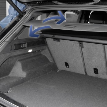 KUFATEC Nachrüst-Set elektrische Laderaumabdeckung für VW Touareg CR