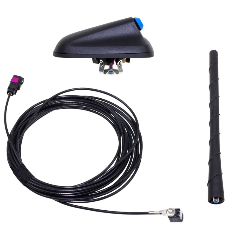 KUFATEC Nachrüstset DAB, DAB+ Antennenmodul für VW Crafter SY