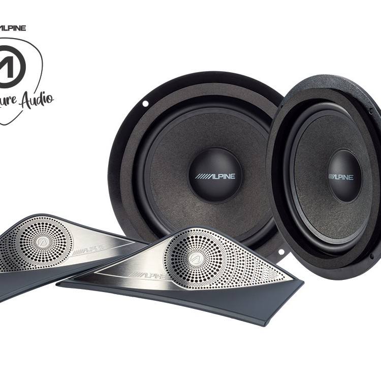 Alpine 2-Wege-Lautsprecher Set Adventure Audio für Mercedes Benz Sprinter W907/910