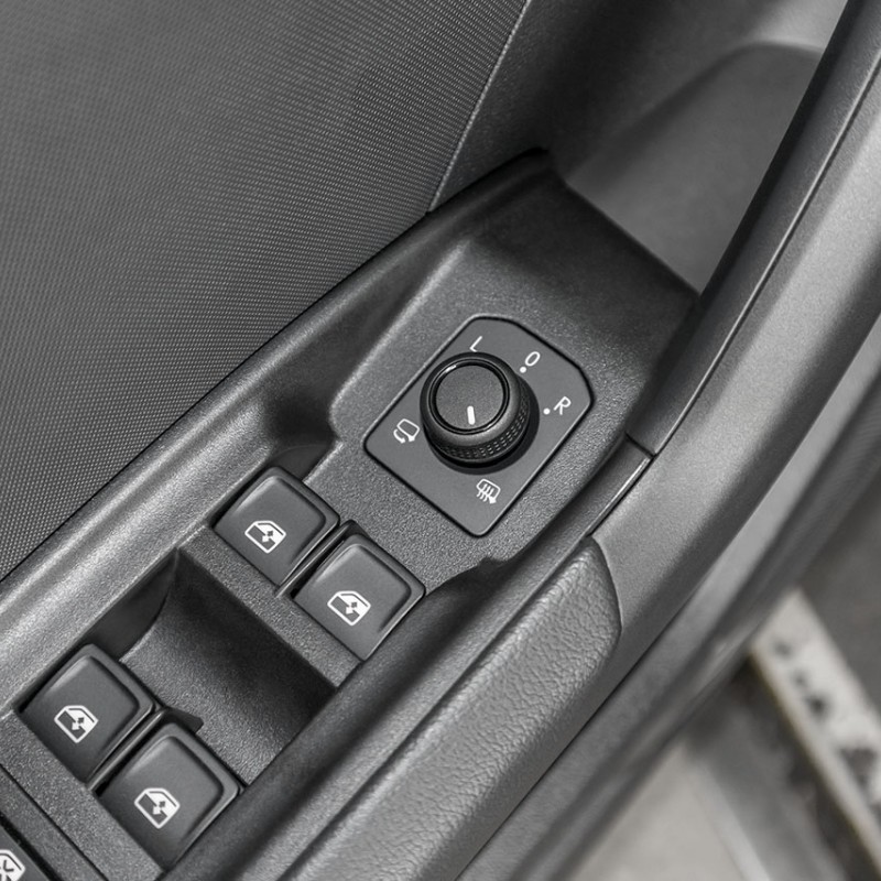 KUFATEC Komplettset anklappbare Außenspiegel für Audi A1 GB