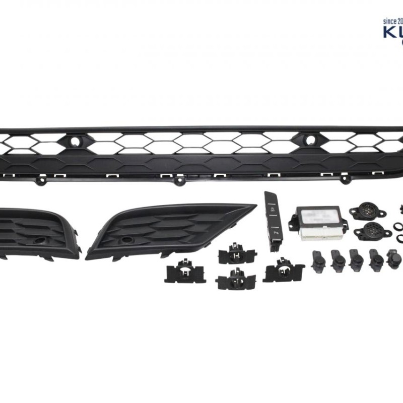 KUFATEC Komplettset Park Pilot Front + Heck inkl. OPS für VW Tiguan AD1, AX1, BW2