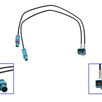KUFATEC Fakra Antennenverbindungsleitung RG174 Universal wie 000 098 713 A