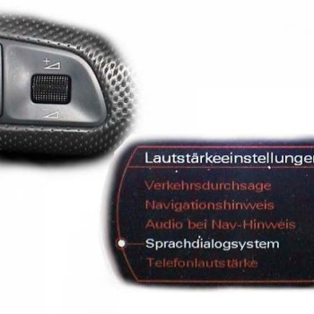 Sprach-Dialog-System (SDS) - Sprachbedienung für Audi A8 4E